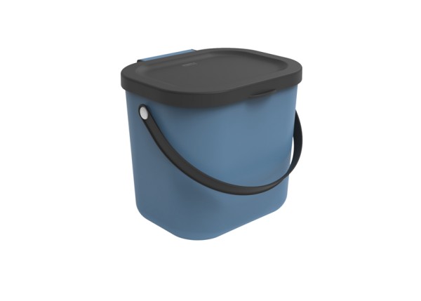 Komposteimer Trennsystem Albula 6L Pp Blau Rotho